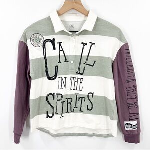 Disney Parks Haunted Mansion Polo Shirt Call The Spirits Madame Leota Halloween